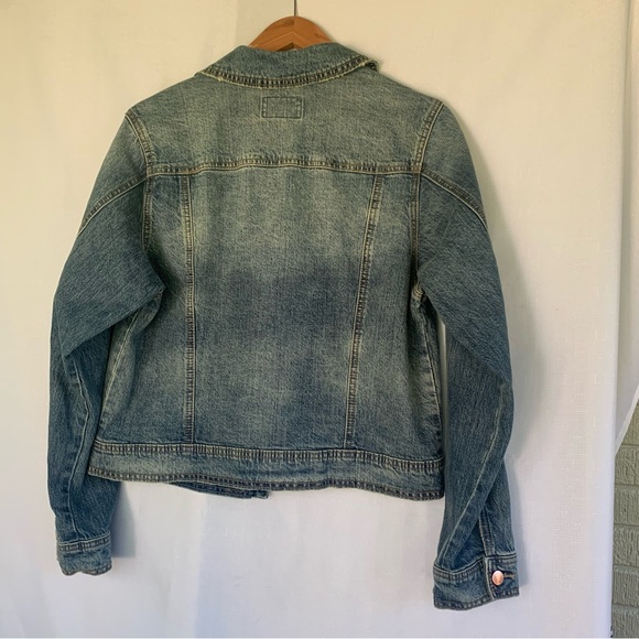 Universal Thread Blue Jean Denim Jacket SMALL - Picture 2 of 5